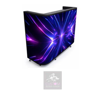 Curved Video Wall DJ Booth - MINI