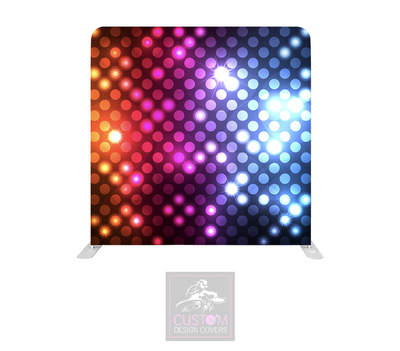 Disco Lycra Pillowcase Backdrop Cover