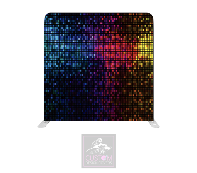 Disco Sequin Effect Lycra Pillowcase Backdrop Cover (DOUBLE SIDED)