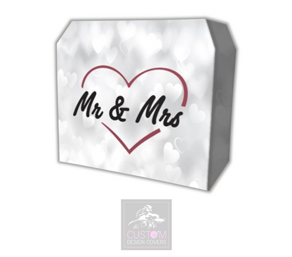 Mr & Mrs Lycra DJ Booth Cover