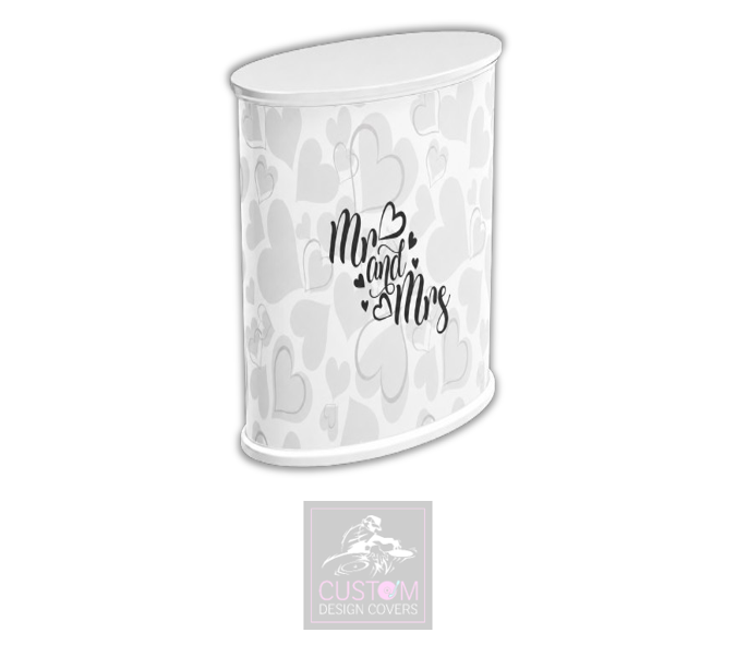 Mr & Mrs Pop Up Counter Cover