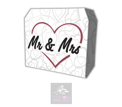 Mr & Mrs Lycra DJ Booth Cover