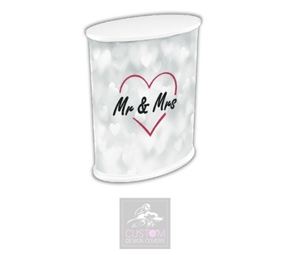 Mr & Mrs Pop Up Counter Cover