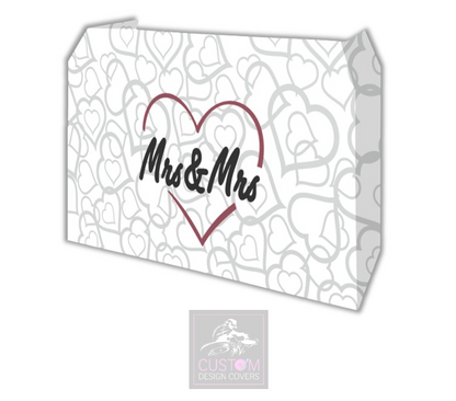 Mr & Mrs Wedding Lycra DJ Covers (PACKAGE BUNDLE)