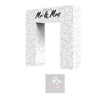 Mr & Mrs Themed Event Arch Cover