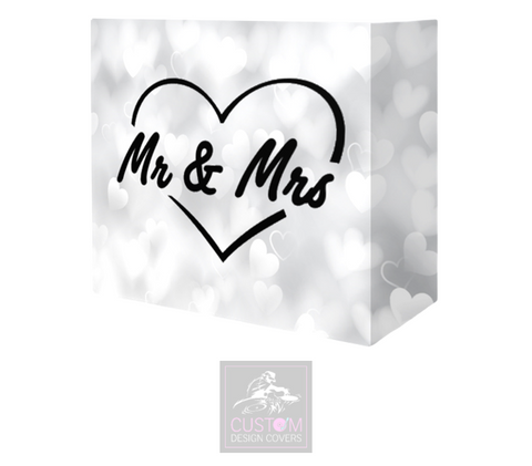 Mr & Mrs Lycra DJ Booth Cover