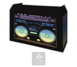 Boombox Stereo Lycra DJ Booth Cover