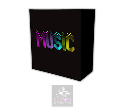 Music EQ Lycra DJ Booth Cover
