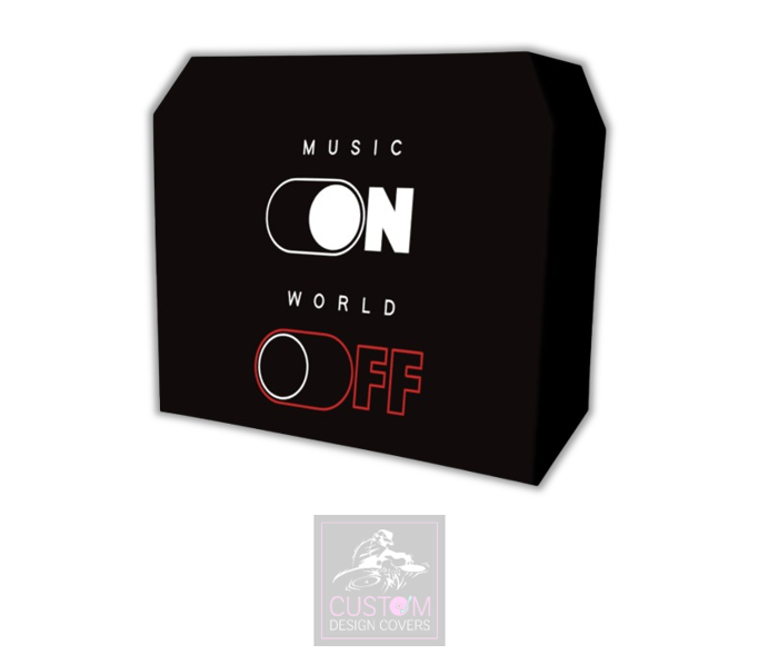 Music On World Off Lycra DJ Booth Cover