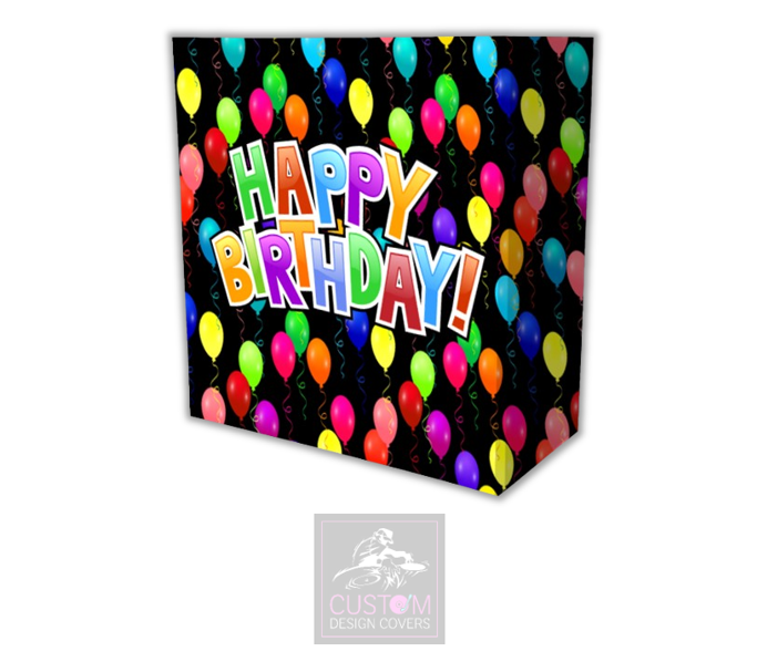 Happy Birthday Lycra DJ Booth Cover