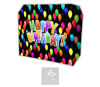Happy Birthday Lycra DJ Booth Cover (PACKAGE BUNDLE)