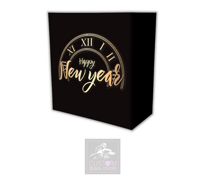 Happy New Year Lycra DJ Booth Cover