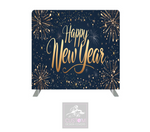 Happy New Year Pillowcase Backdrop Cover