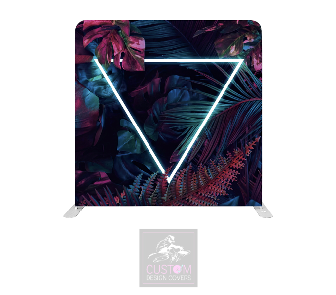 Neon Jungle Lycra Pillowcase Backdrop Cover (DOUBLE SIDED)