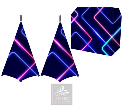 Neon Effect Lycra DJ Covers (PACKAGE BUNDLE) - MKII 