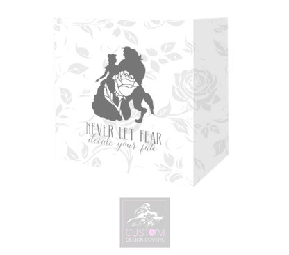 A Fairy Tale Grey on White Booth Cover Truss