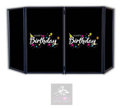 HAPPY BIRTHDAY DJ LYCRA FACADE PANELS 