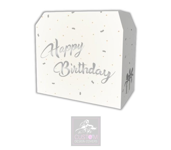 Happy Birthday Lycra DJ Booth Cover