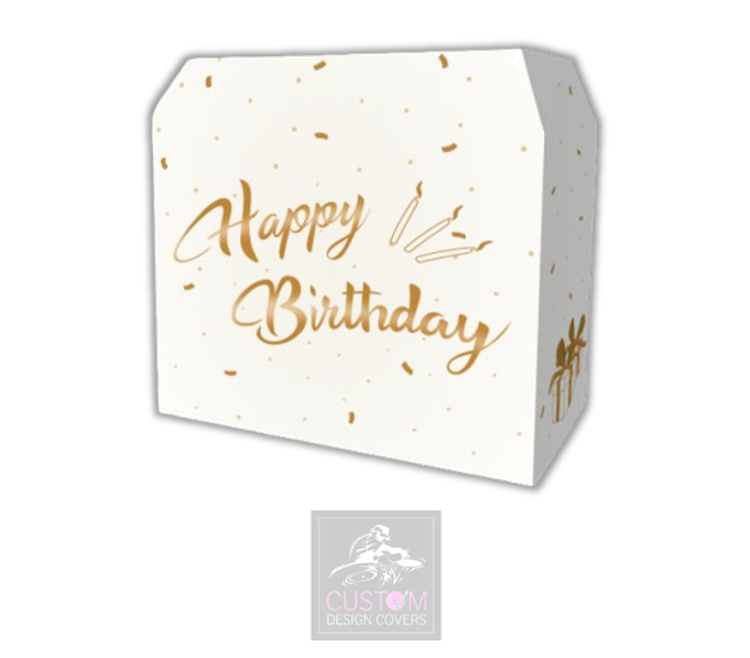 Happy Birthday Lycra DJ Booth Cover