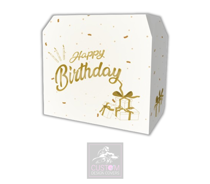 Happy Birthday Lycra DJ Booth Cover