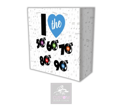 Now Decades Lycra DJ Booth Cover