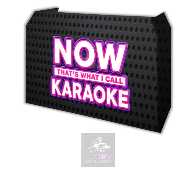 Now That's What I Call Karaoke Lycra DJ Booth Cover 