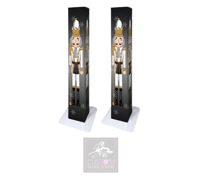 Christmas Nutcracker  Podium Covers (PAIR)