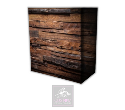 Old Rustic  Lycra DJ Booth Cover