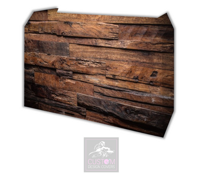 Old Rustic  Lycra DJ Booth Cover