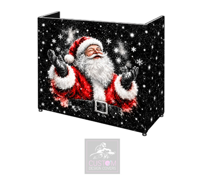 Santa Lycra DJ Booth Cover