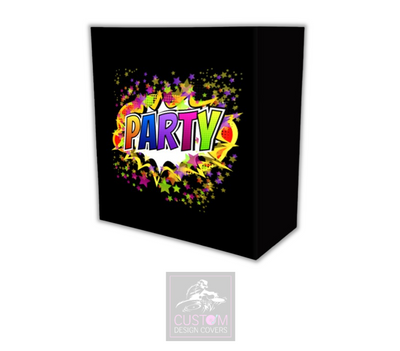 Party Lycra DJ Booth Cover