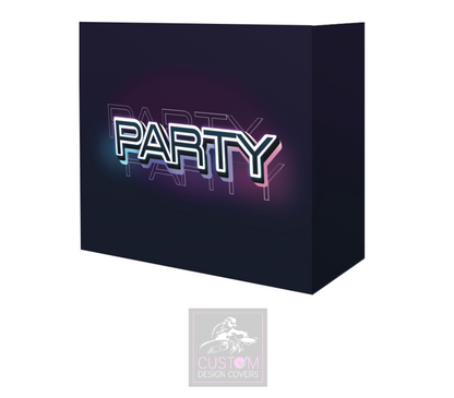 Party Lycra DJ Booth Cover