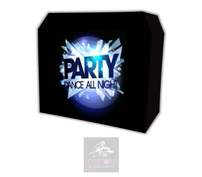 Party - Dance All Night Long Lycra DJ Booth Covers 