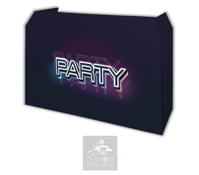 Party Lycra DJ Booth Cover