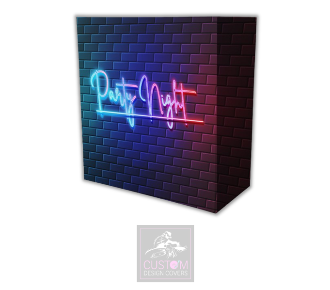 Party Night Neon Effect Lycra DJ Covers 