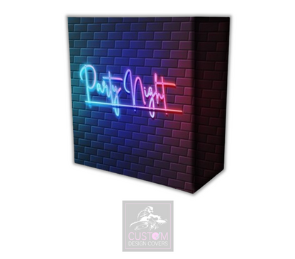 Party Night Neon Effect Lycra DJ Covers