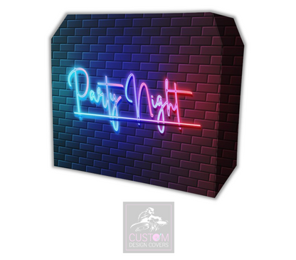 Party Night Neon Effect Lycra DJ Covers 