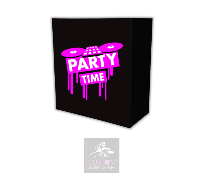 Party Time Lycra DJ Booth Cover