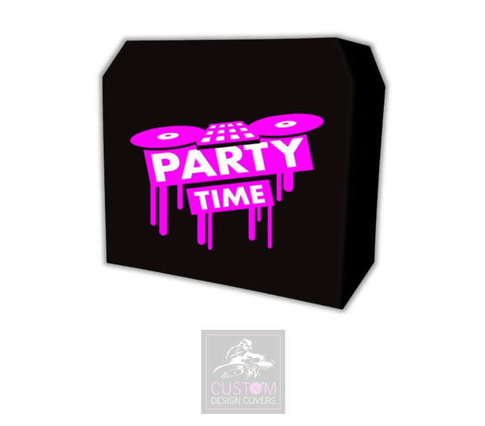 Party Time Lycra DJ Booth Cover