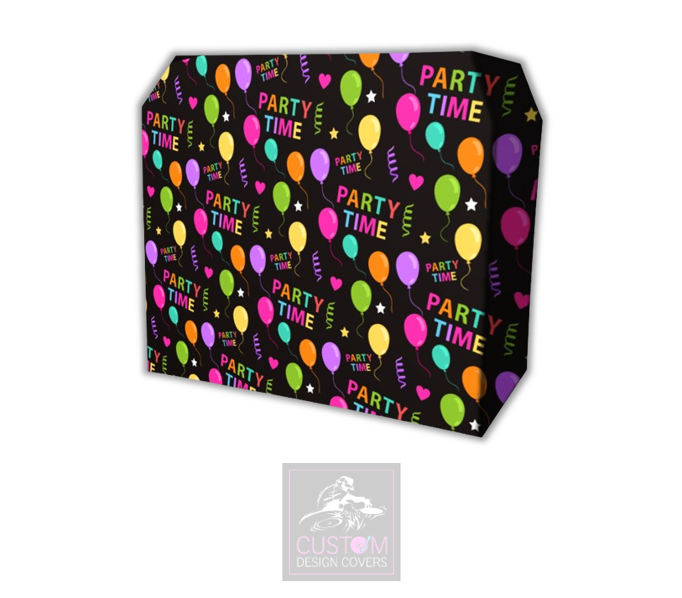 Party Time Lycra DJ Booth Cover (PACKAGE BUNDLE)