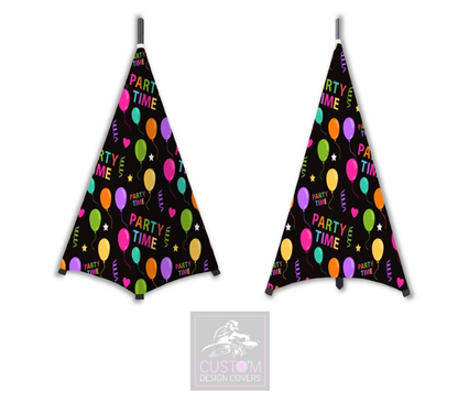 Party Time Lycra DJ Booth Cover (PACKAGE BUNDLE)