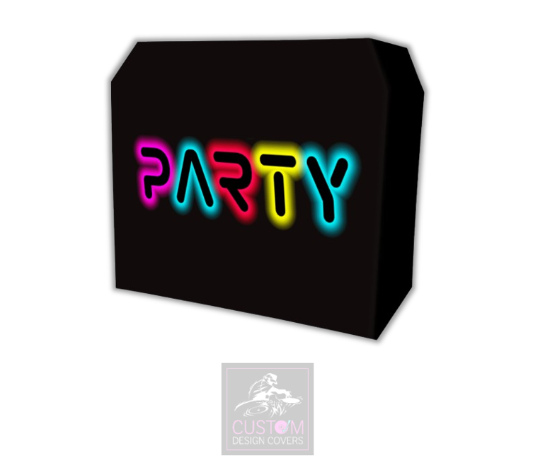 Party Lycra DJ Booth Cover 