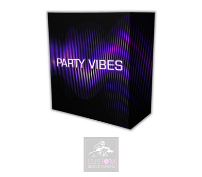 Party Vibes Lycra DJ Booth Cover