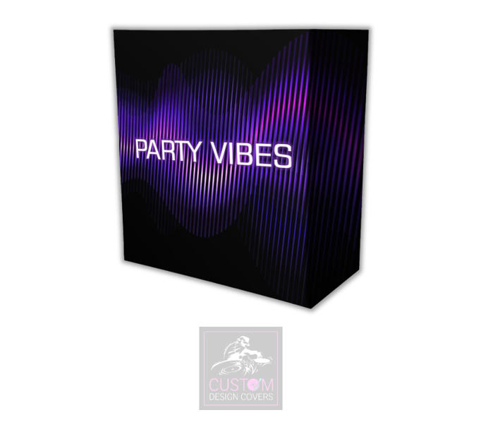 Party Vibes Lycra DJ Booth Cover