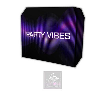 Party Vibes Lycra DJ Booth Cover
