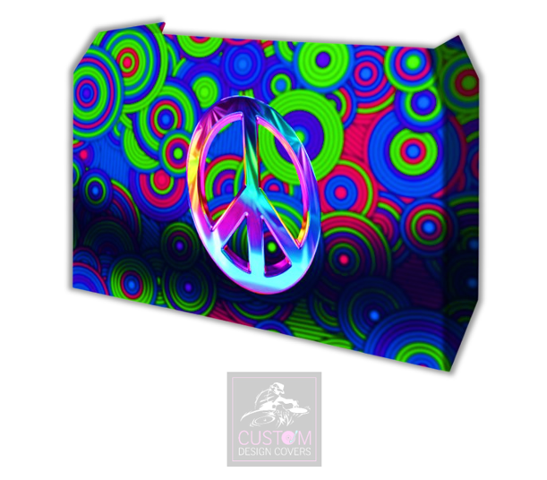 Music Is Peace Lycra DJ Booth Cover
