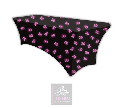 Pink Age Photobooth Lycra Table Cover