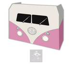 VW Camper PINK Lycra DJ Booth Cover