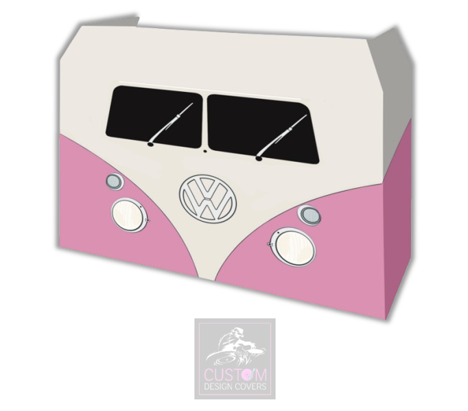 Pink VW Camper DJ Covers (PACKAGE BUNDLE)