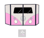 VW CAMPER PINK DJ LYCRA FACADE PANELS